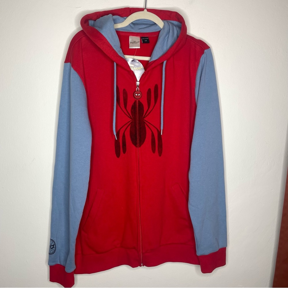 Marvel Spider-Man: Homecoming  Cosplay Hoodie Men's SZ LG